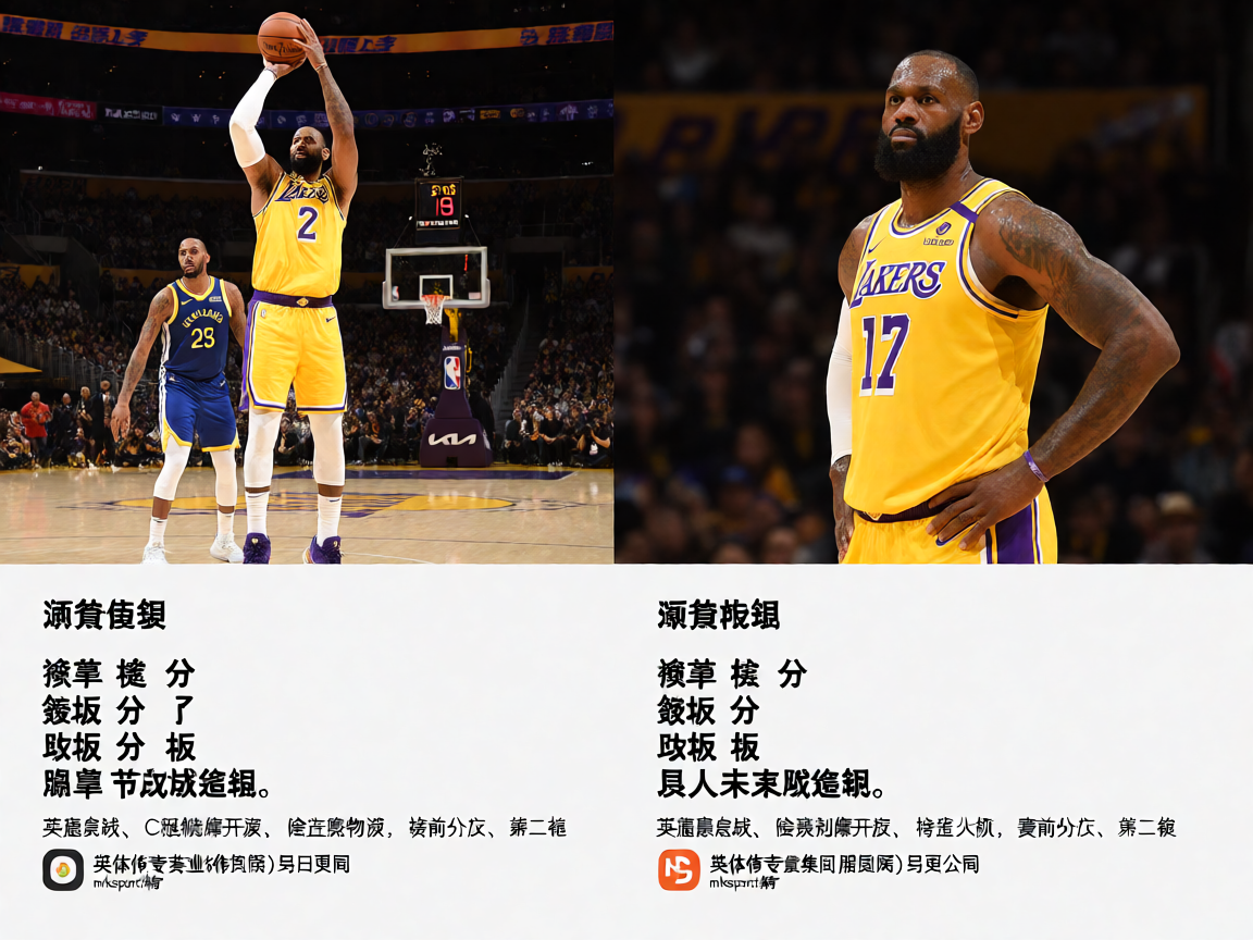 NBA湖人vs勇士常规赛精彩集锦